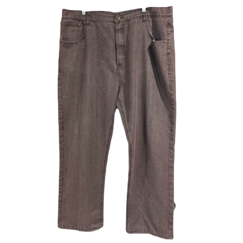 Mens XXL pants Riflessi dark brown. 44w